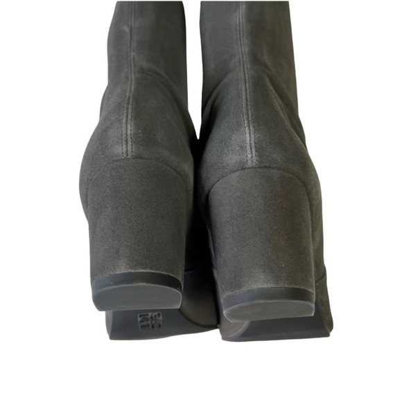 Stuart Weitzman Genna 60 Black Suede Over The Knee Boots Women’s Size 6 - Picture 6 of 9